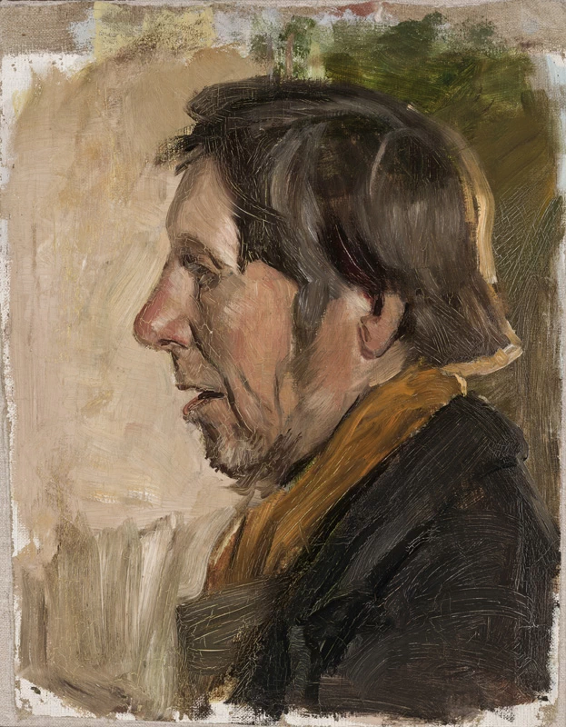 Contadino di Pakrilt - Art Museum of Estonia's painting collection, Tallinn